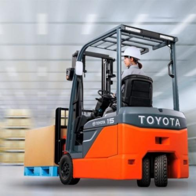 Empilhadeira Toyota Peça Centro Administrativo Coml Jubran - Acessório de Segurança de Empilhadeira Toyota